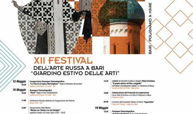 Bari, Festival dell'arte russa in Italia: il programma completo